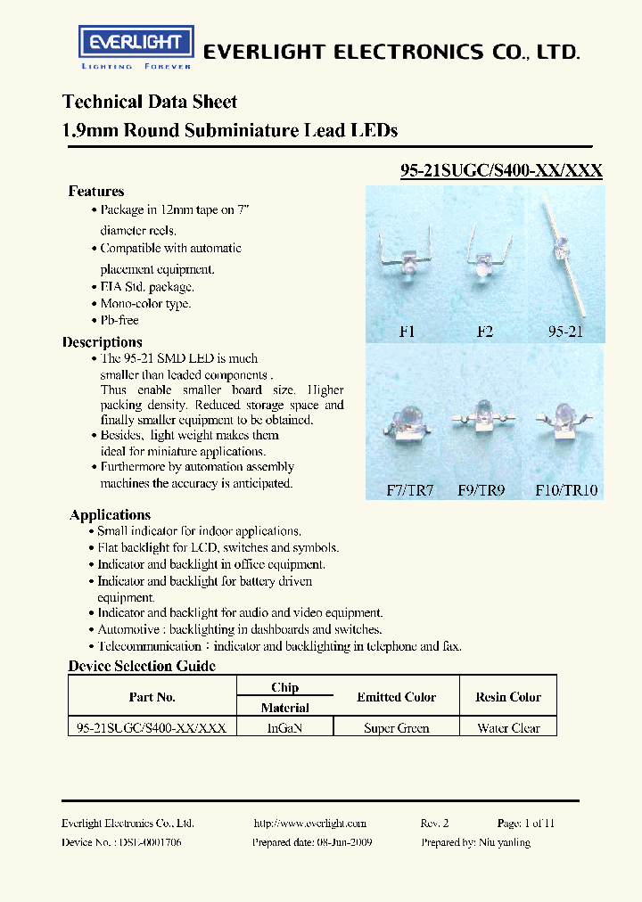 95-21SUGC-S400-XX-XXX_409890.PDF Datasheet