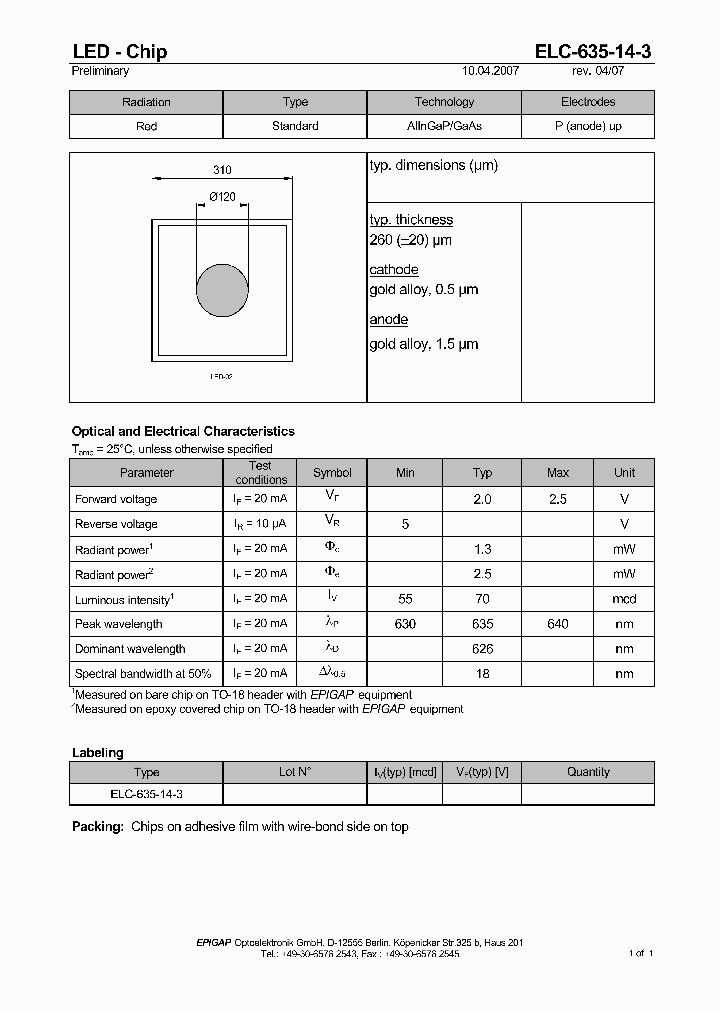 ELC-635-14-3_410302.PDF Datasheet