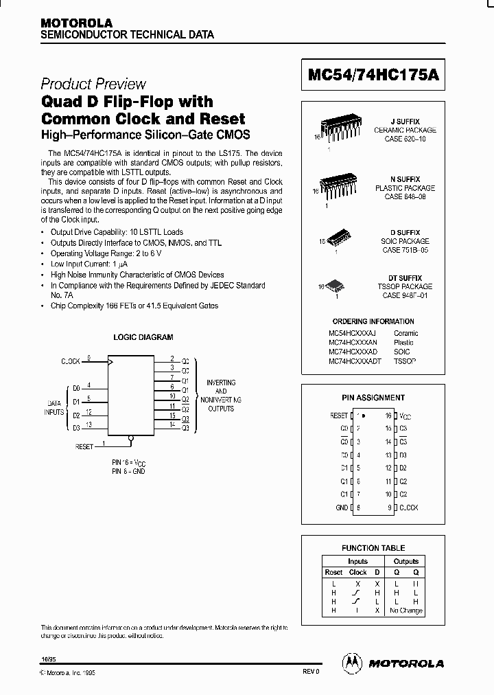 MC54HC175A_199684.PDF Datasheet
