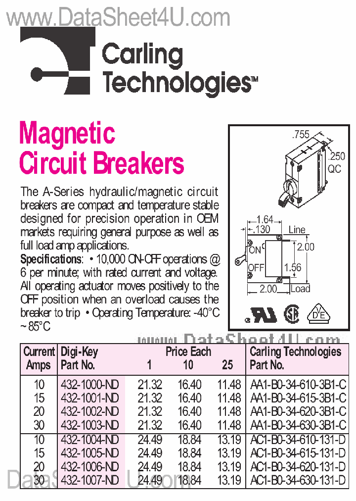 AA1-B0-34-61X-XXX-X_199747.PDF Datasheet
