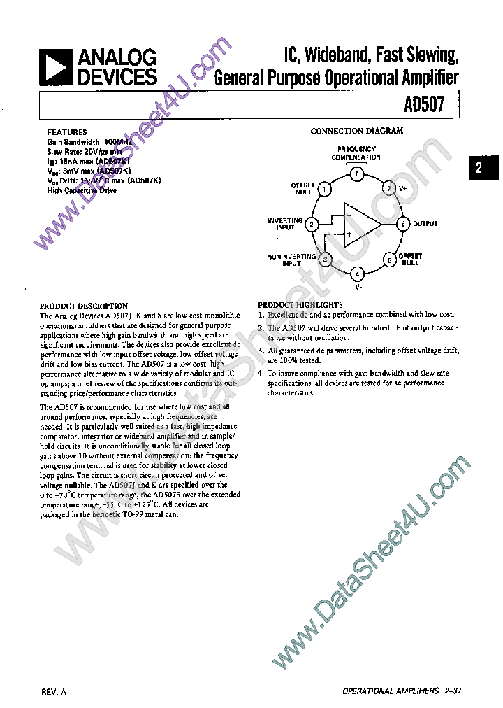 AD507_200864.PDF Datasheet