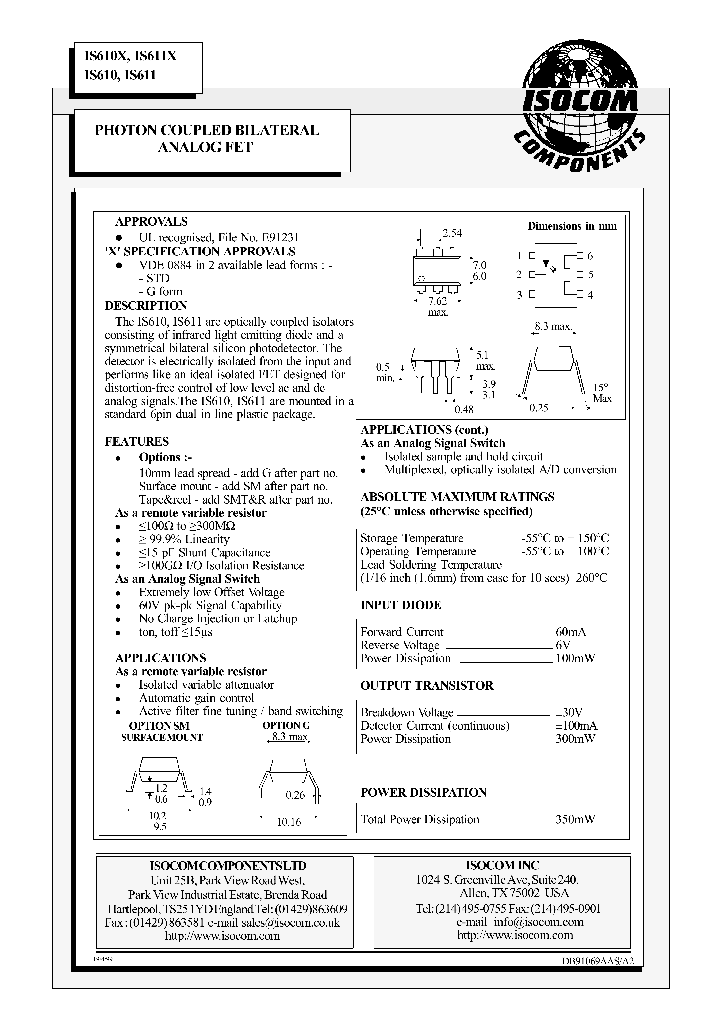 IS610_419087.PDF Datasheet