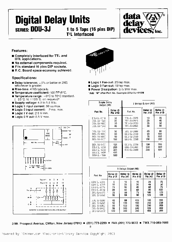 DDU-3J-5300_332265.PDF Datasheet