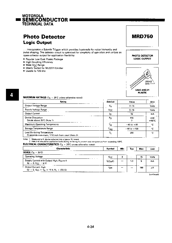 MRD750_424435.PDF Datasheet