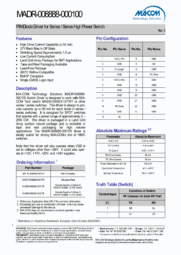 MADR-008888-000100V5_427420.PDF Datasheet