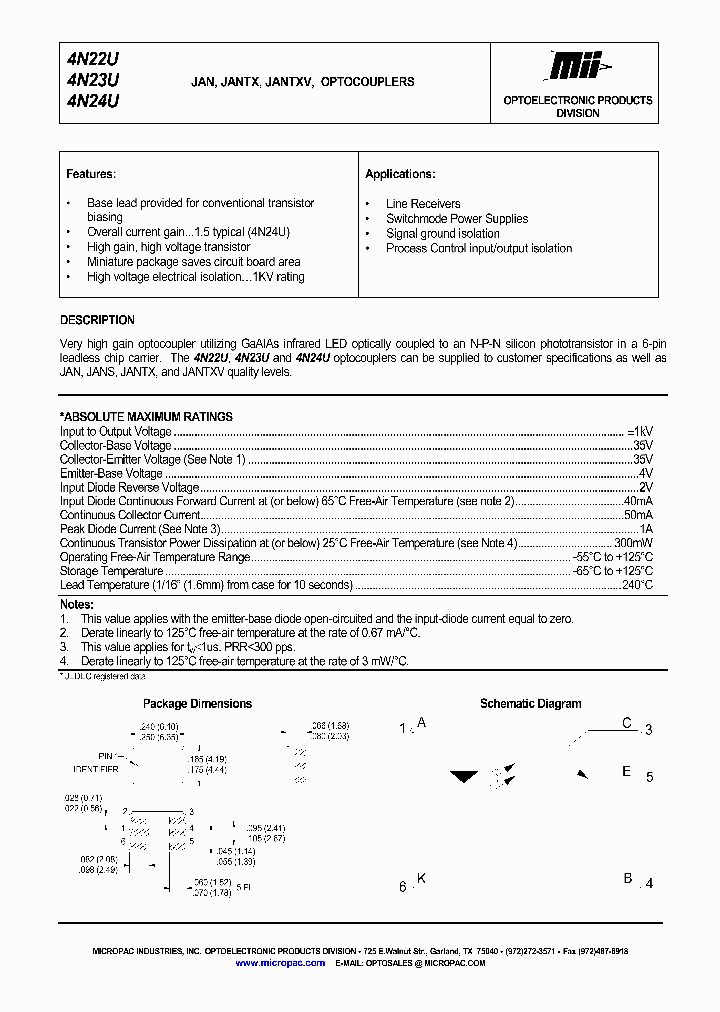 4N22U_332888.PDF Datasheet