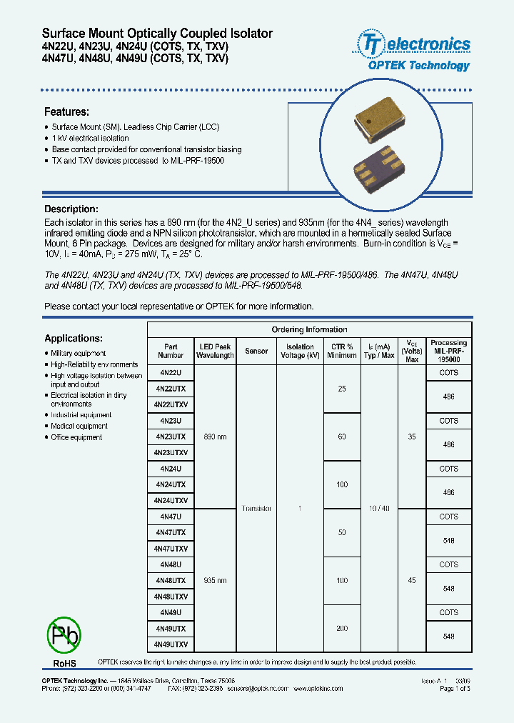 4N22U_332889.PDF Datasheet