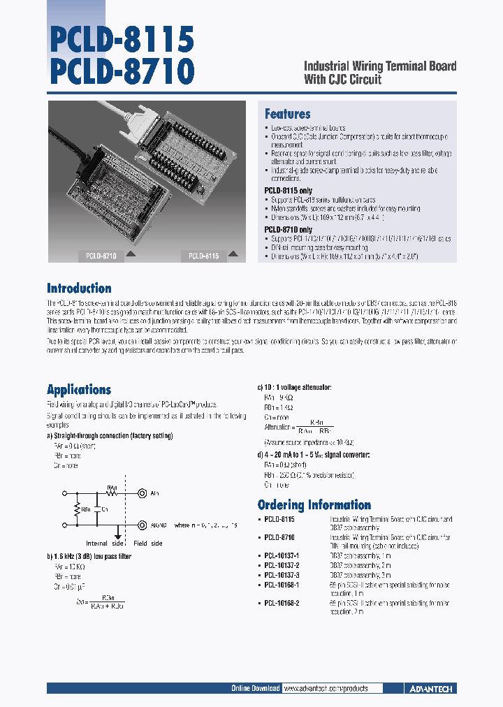 PCLD-8710_428796.PDF Datasheet
