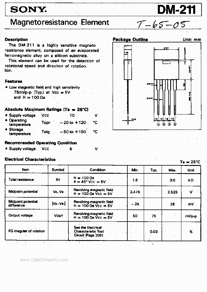 DM-211_209567.PDF Datasheet