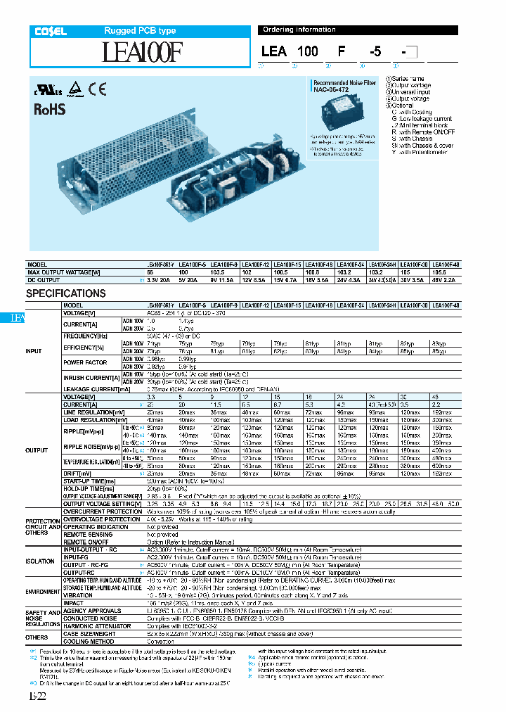 LEA100F-5-SN_520179.PDF Datasheet