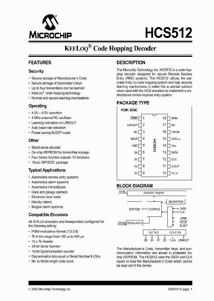 HCS512T-SO_429360.PDF Datasheet
