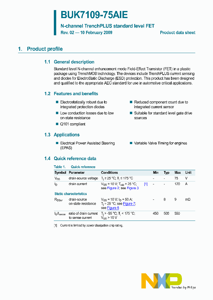 BUK7109-75AIE_430634.PDF Datasheet