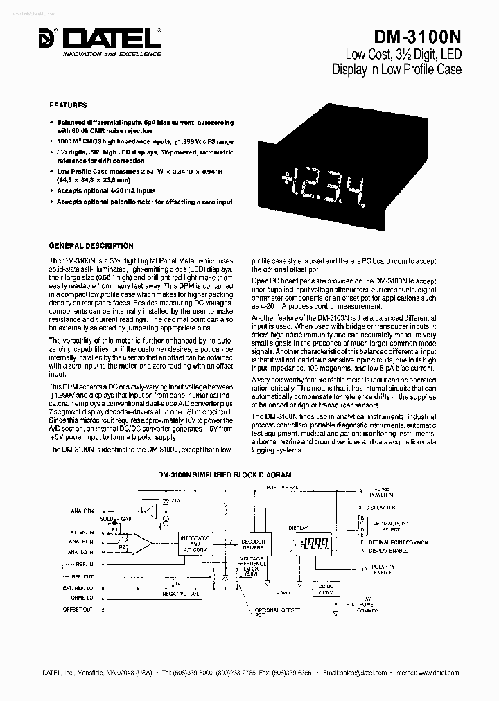 DM-3100N_209569.PDF Datasheet