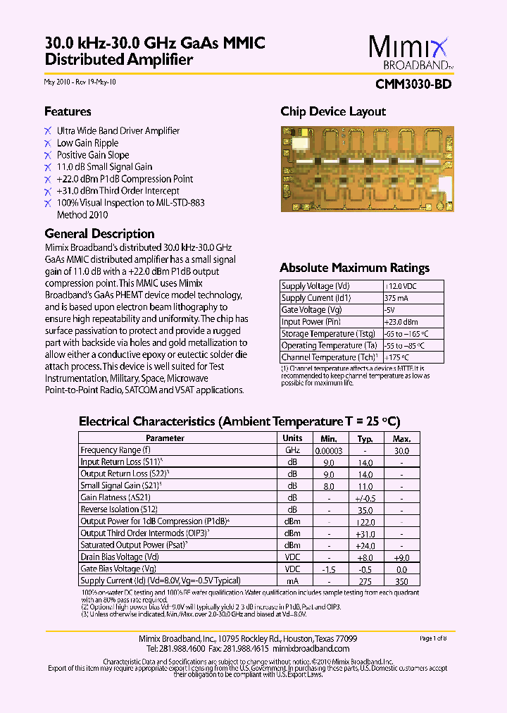 CMM3030-BD_433087.PDF Datasheet