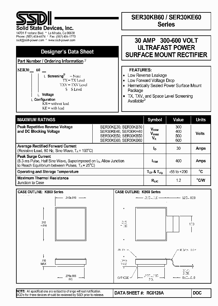 SER30KB30_210339.PDF Datasheet