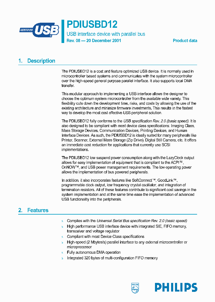 PDIUSBD12_527303.PDF Datasheet