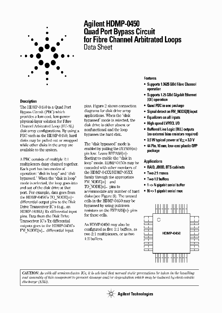 HDMP-0450_245802.PDF Datasheet