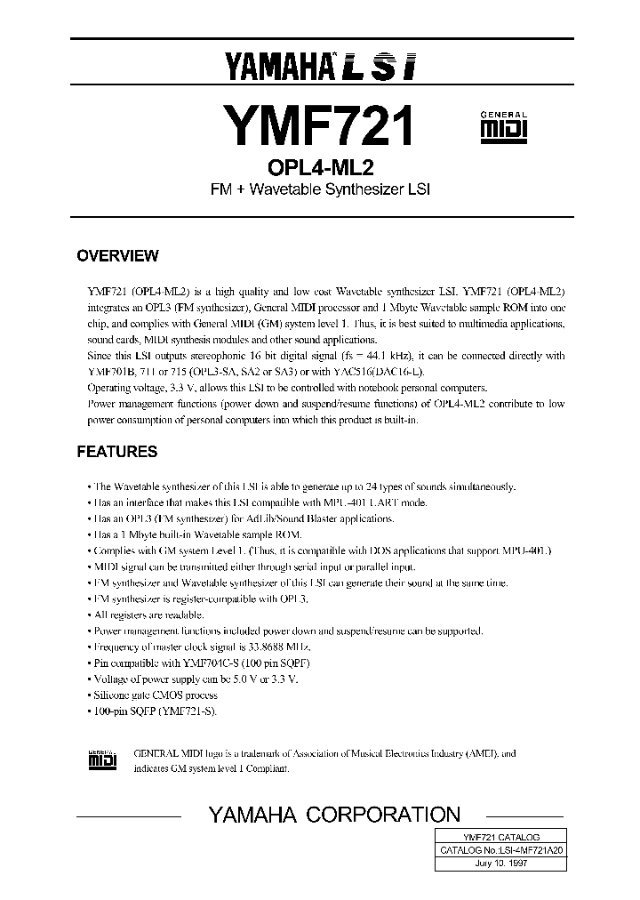 YMF721_333724.PDF Datasheet