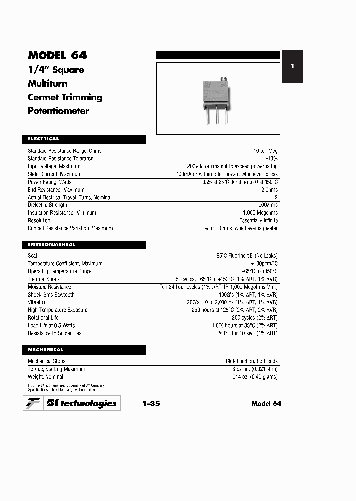 64R10LF_334723.PDF Datasheet
