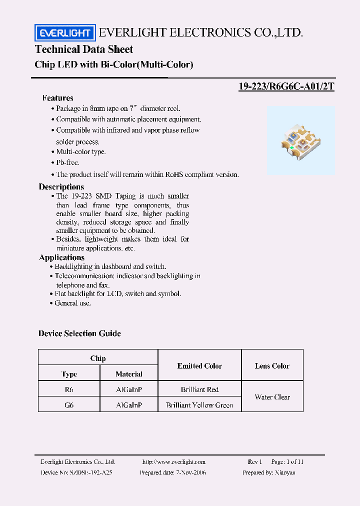 19-223-R6G6C-A01-2T_434791.PDF Datasheet