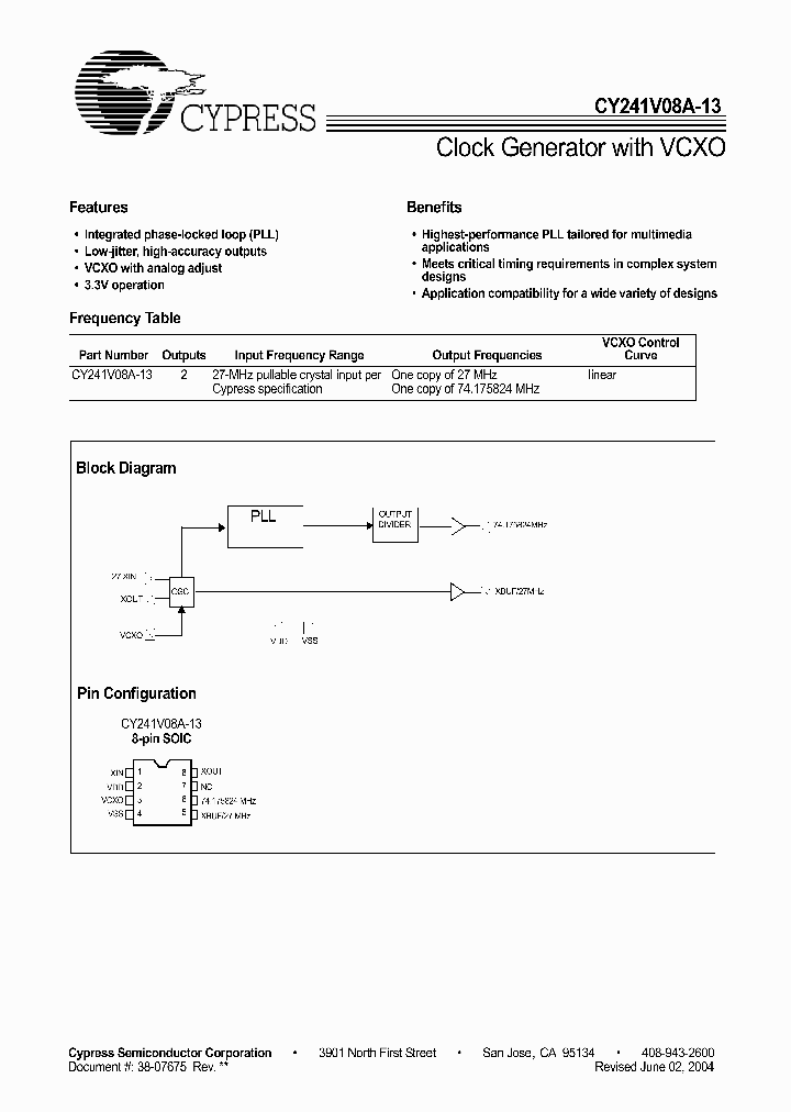 CY241V08A-13_248227.PDF Datasheet