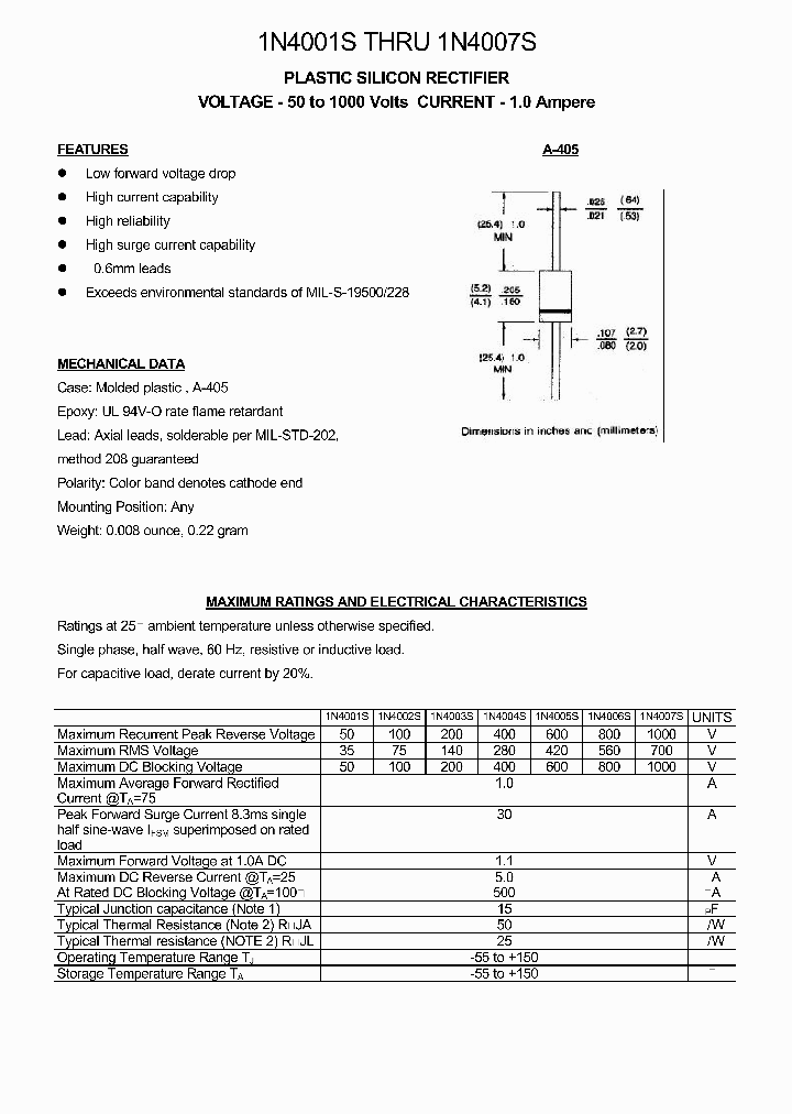 1N4002S_533385.PDF Datasheet