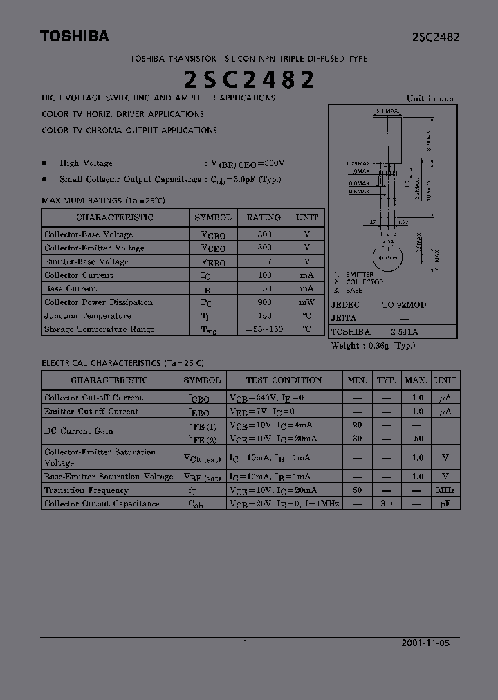 2SC2482_248788.PDF Datasheet