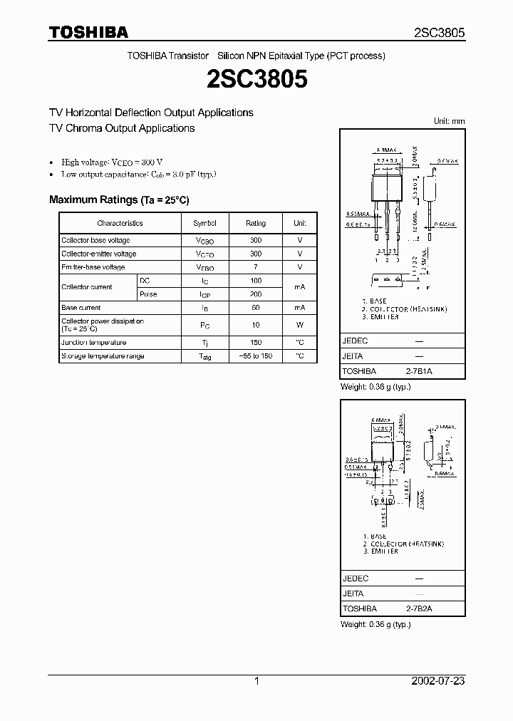 2SC3805_248796.PDF Datasheet