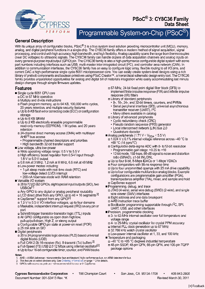 CY8C3665AXI-010_439805.PDF Datasheet