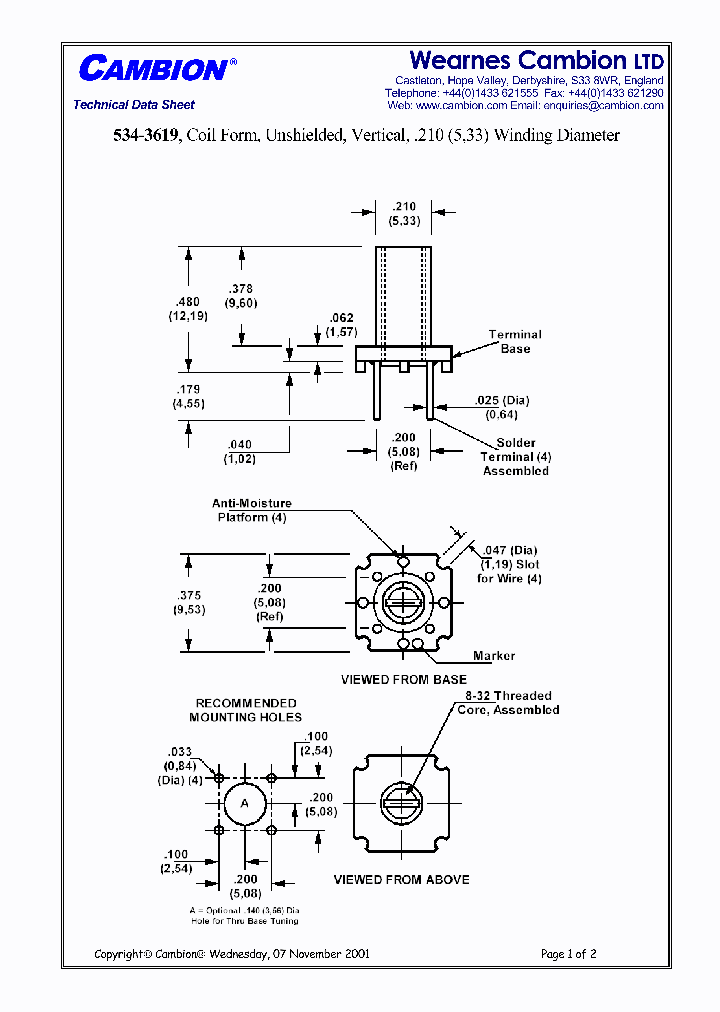 534-3619_440642.PDF Datasheet