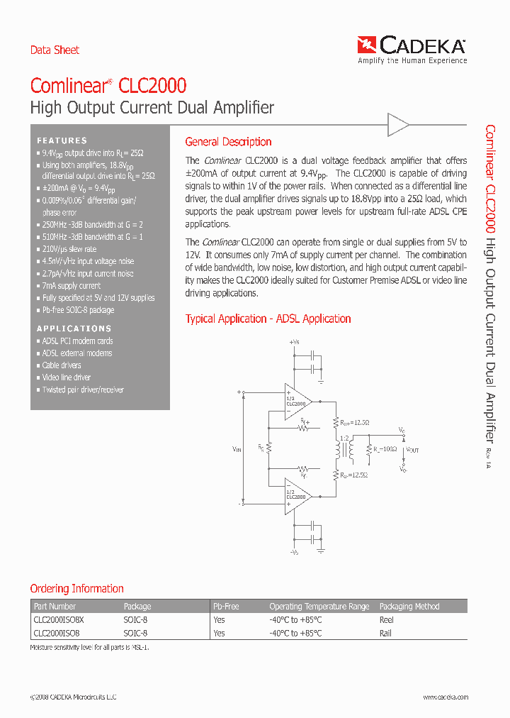 CLC2000ISO8_543555.PDF Datasheet