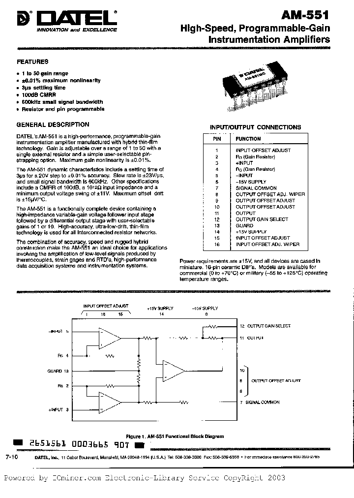 AM-551MR_335470.PDF Datasheet