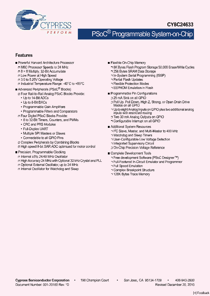 CY8C24033-24PVXI_543413.PDF Datasheet