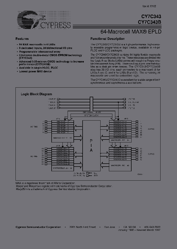 CY7C343B-12JC_336293.PDF Datasheet