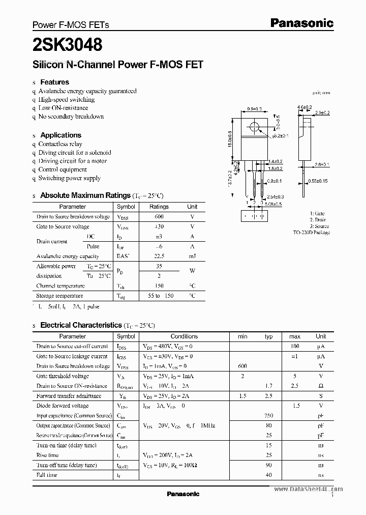 K3048_217064.PDF Datasheet