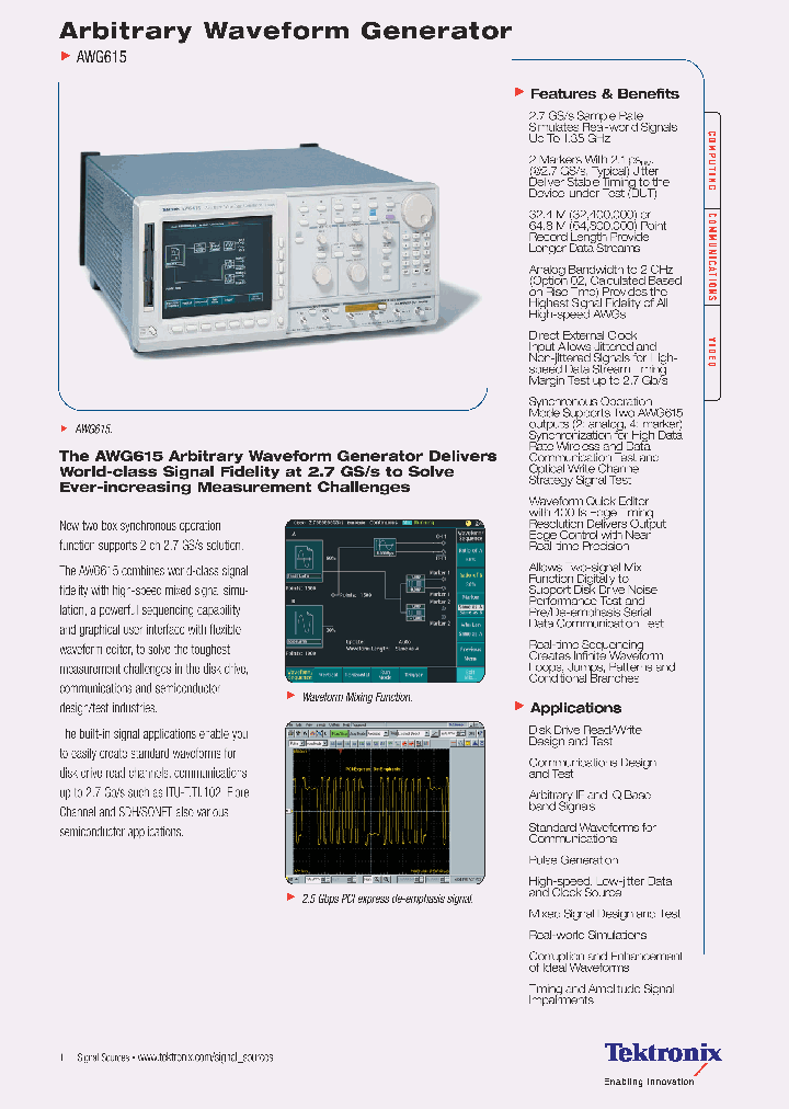AWG610_250752.PDF Datasheet