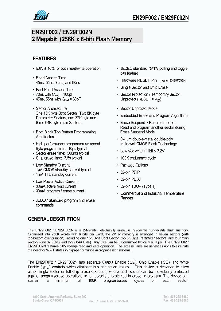EN29F002T-55PI_548583.PDF Datasheet