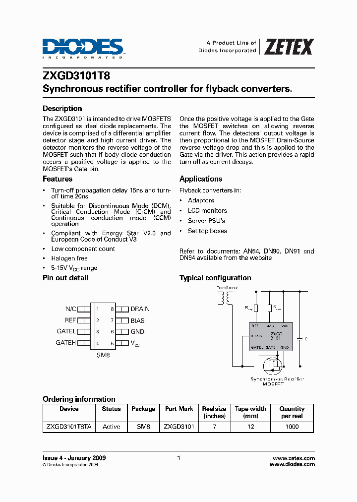 ZXGD3101T8_443459.PDF Datasheet