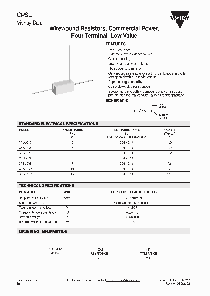 CPSL_251926.PDF Datasheet