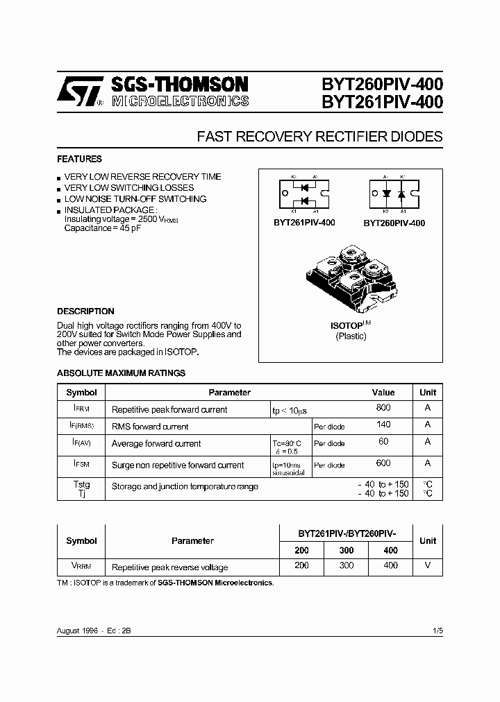 BYT261PIV-400_336792.PDF Datasheet