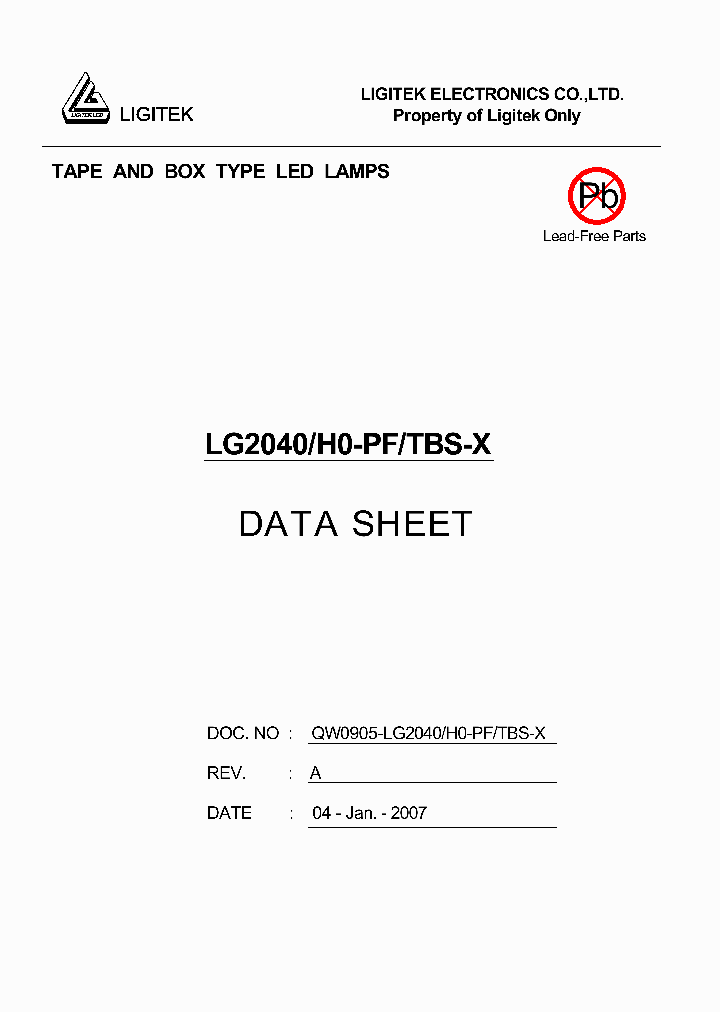 LG2040-H0-PF-TBS-X_447846.PDF Datasheet