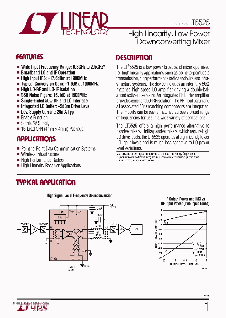 LT5525_229433.PDF Datasheet