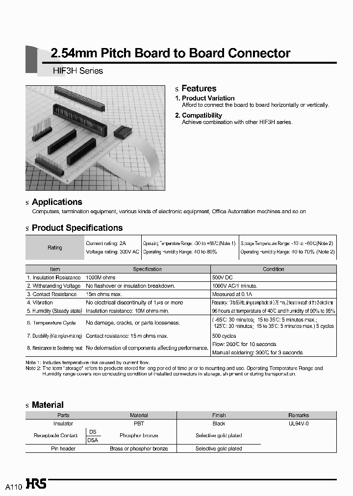 HIF3HB-26SA-254DSA_338185.PDF Datasheet
