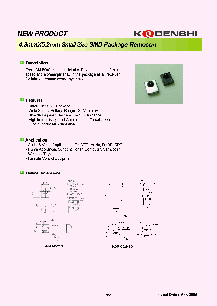 KSM-50X_338350.PDF Datasheet