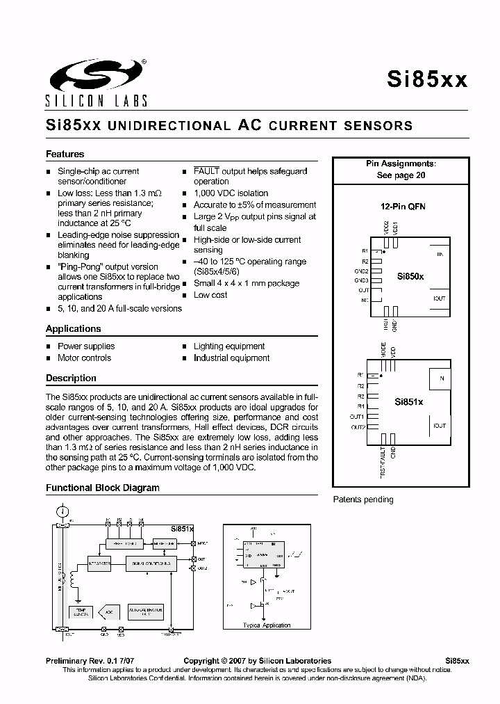 SI850X_338342.PDF Datasheet