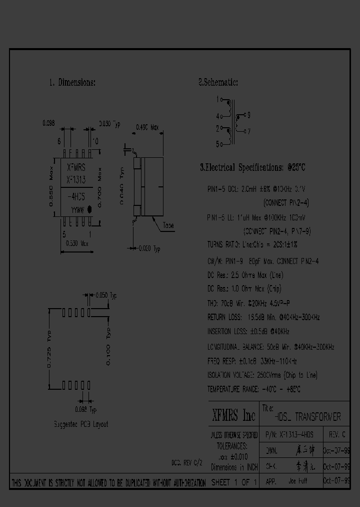 XF1313-4HDS_457845.PDF Datasheet