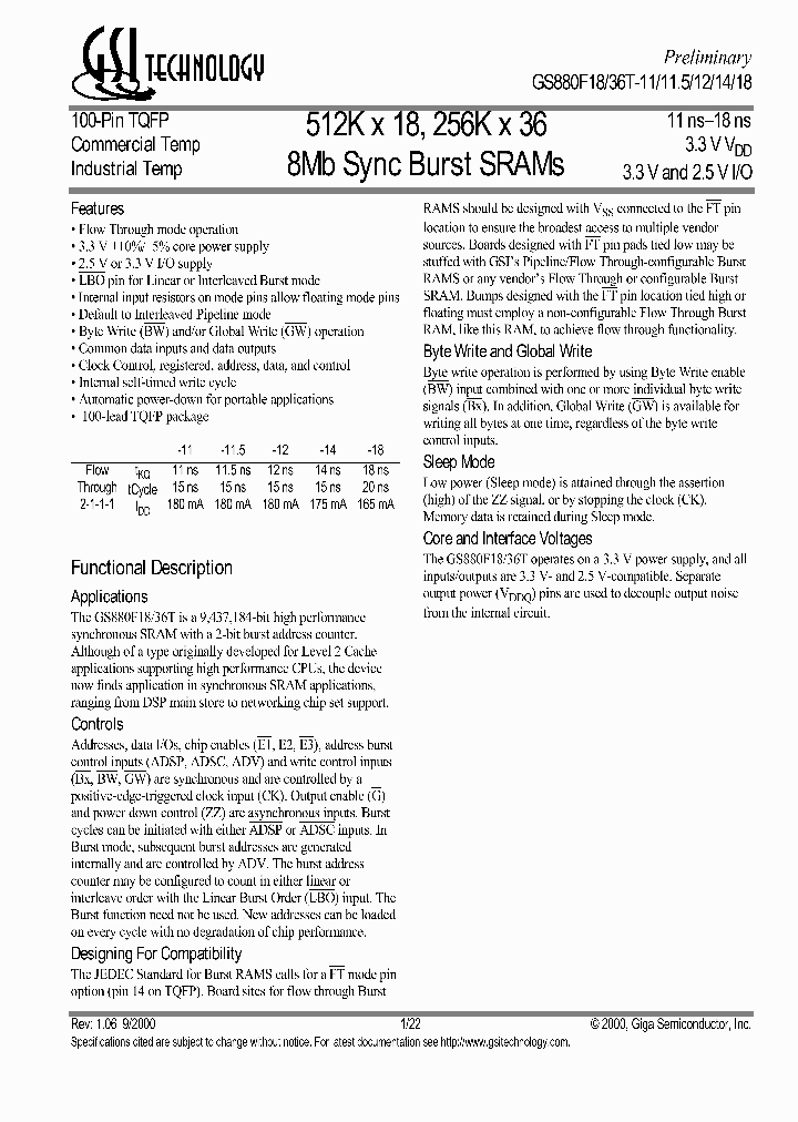 GS880F18_339042.PDF Datasheet