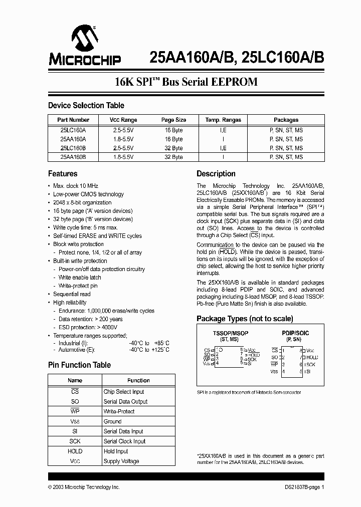 25LC160A-IMS_571854.PDF Datasheet