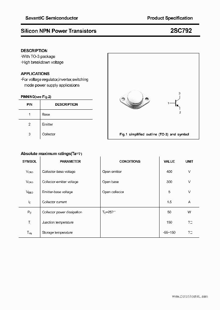 2SC792_235589.PDF Datasheet