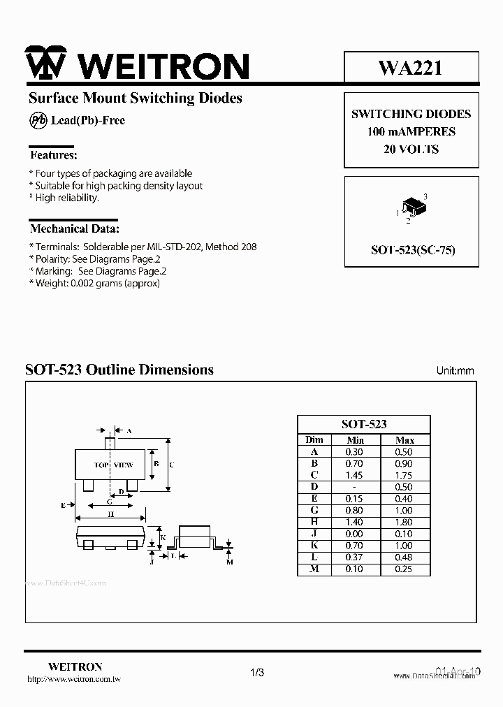 WA221_236275.PDF Datasheet